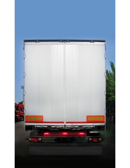 FANALE LUCE INGOMBRO -PR7- 4LED 24V ROSSA