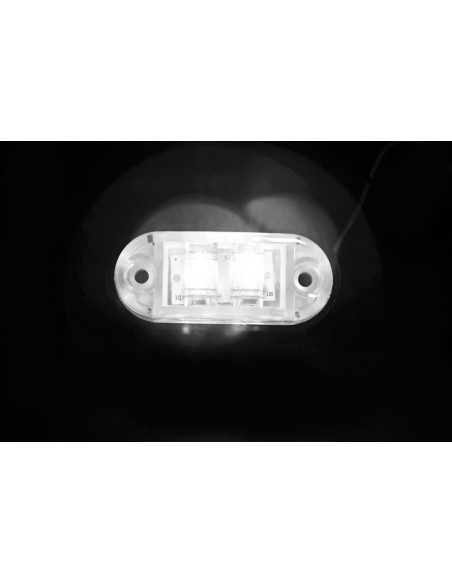 FANALE LUCE INGOMBRO -AB1- 2LED 24V BIANCA