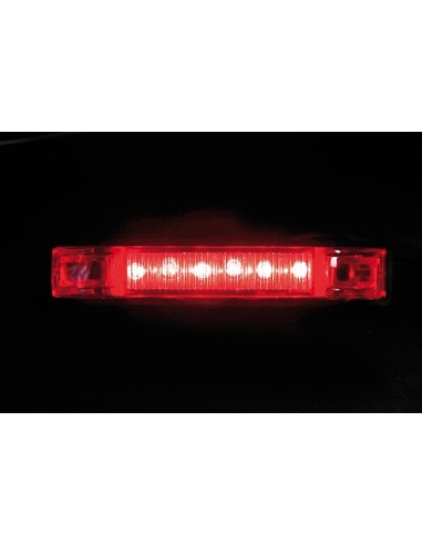 FANALE INGOMBRO PR5 6 LED 24V ROSSA