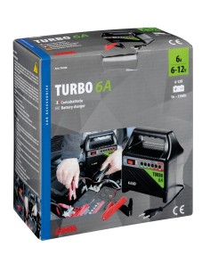CARICA BATTERIA -TURBO 6- 6 AH. 2