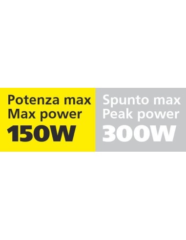 POWER INVERTER 150W 12- in poi 220V SPUNTO 300W ROHS