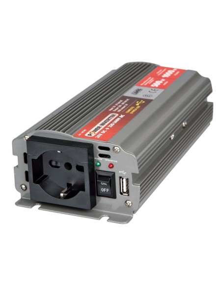 POWER INVERTER 500W 24- in poi 220V SPUNTO 1000W ROHS