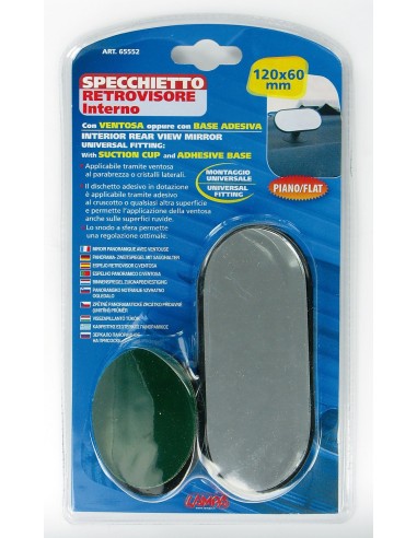 RETROV.INT.OVALE 120X60mm.