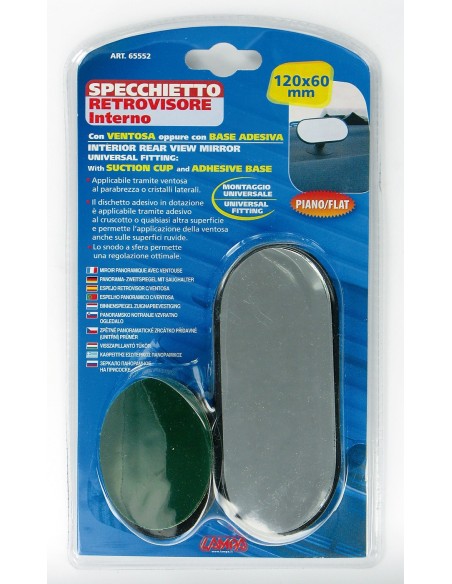 RETROV.INT.OVALE 120X60mm.