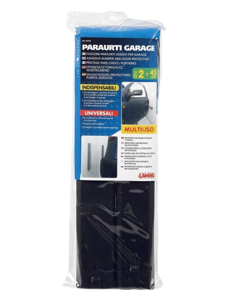 PROFILO PARAURTI ADESIVA -GARAGE- 2 PZ.DA 45 CM.