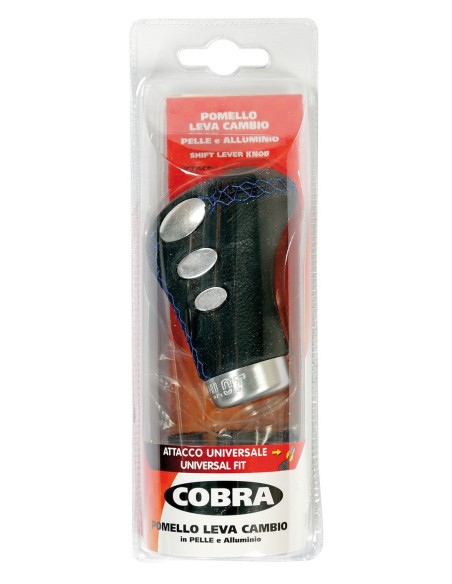 POMELLO -COBRA- NERO+FILO BLU-