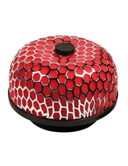 FILTRO ARIA A RETE C/SPUGNA ROSSO