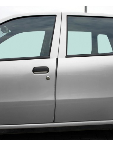 STRISCIA SALVAPORTA NERA 130CM, ADESIVA