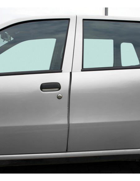 STRISCIA SALVAPORTA NERA 130CM, ADESIVA