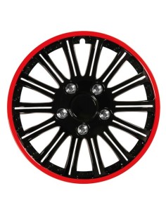 SR.COPPA RUOTA C-118 DE-LUXE DIAM.13 BORDO ROSSO