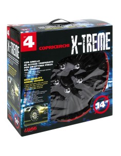 SR.COPPE RUOTA C-118 DE-LUXE DIAM.14 BORDO ROSSO