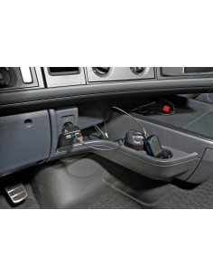 SPINOTTO ACCENDISIGARI 12/24V CON 2 USCITE USB 5V 2