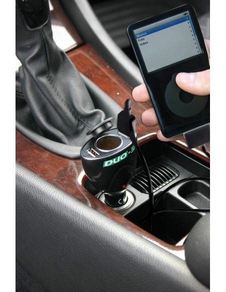 SPINOTTO ACCENDISIGARI CON PRESA USB-DUO-2-