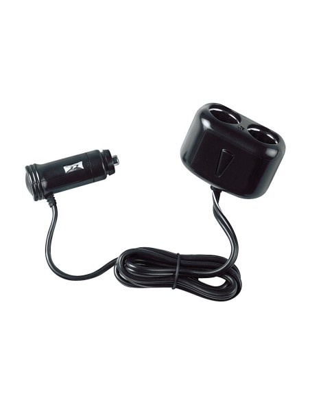 DOPPIA PRESA ACCENDISIGARI C/CAV.