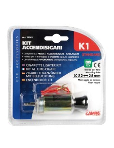 KIT ACCENDISIGARI 12 Volt 2