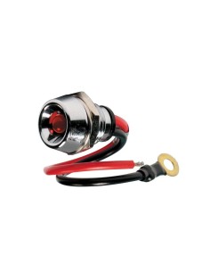 LUCE LED AD INCASSO 12V. ROSSO