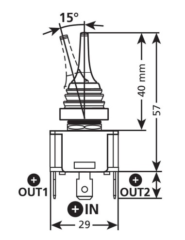 INTERRUTTORE A LEVA DAYTONA