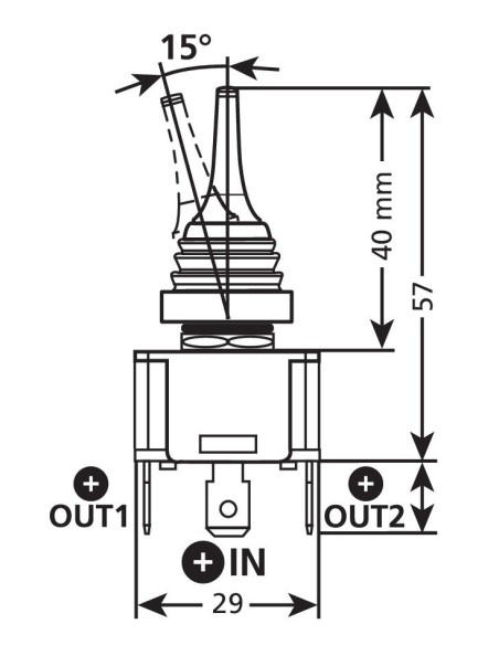 INTERRUTTORE A LEVA DAYTONA