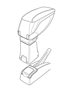 ATTACCO BRACCIOLO MEGANE'96 in poi NERO