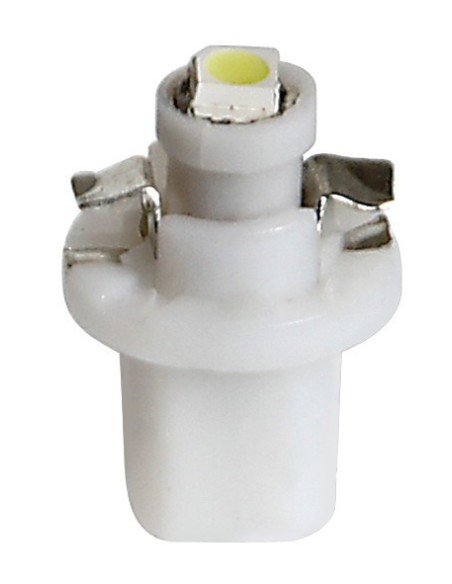 CP.LUCI LED -HYPER-MICRO-LED- BIANCHE B8,5D 1SMD