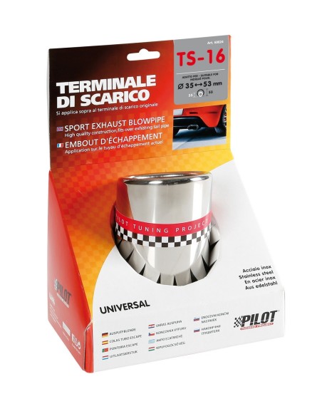 MARM.TERM.PILOT 1 TS 16 INOX 35-50