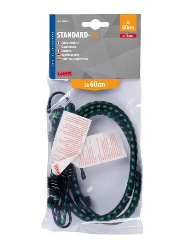 COPPIA CORDE ELASTICHE CM. 60