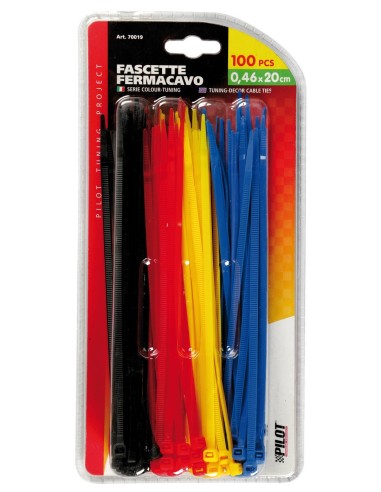 SET 100 FASCETTE 20X0,46 CM.