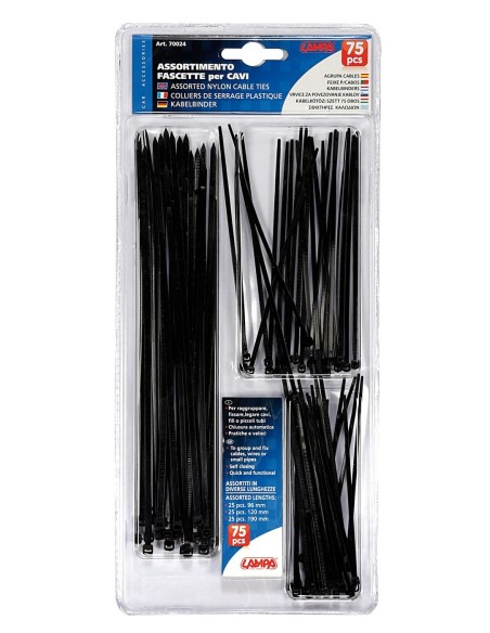 KIT FASCETTE (75 PZ. ASSORT.)