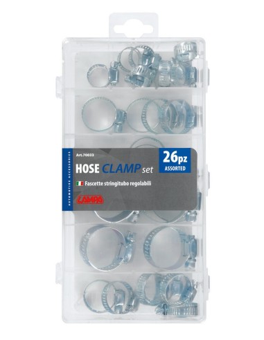 KIT 26 FASCETTE IN ACCIAIO