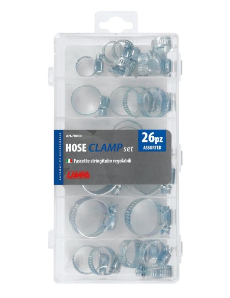 KIT 26 FASCETTE IN ACCIAIO