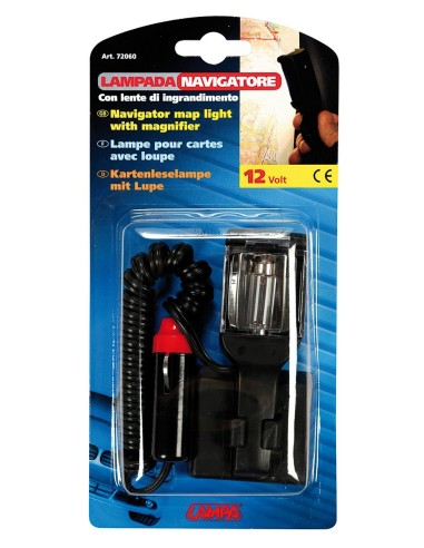 LAMPADIN.PILA NAVIGATOR 12V.CON ACCENDISIGAR.