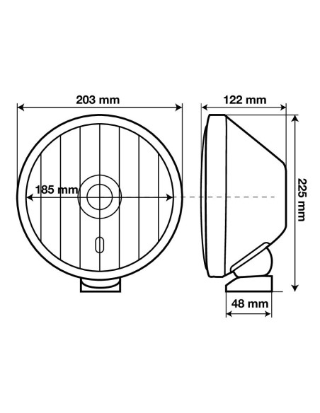 FARO FEND.PROFONDITA'BIANCO-X-TRE-BILUCE
