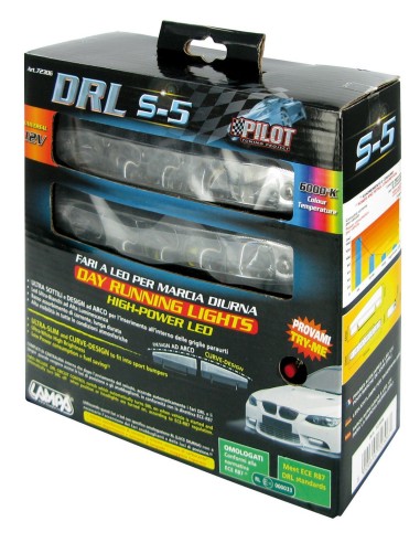 CP.FARI DRL LUCE DIURNA S-5 IN LINEA 5 LED