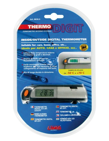 TERMOMETRO DIGITALE INT./EST.(-50/+50) C/PILA