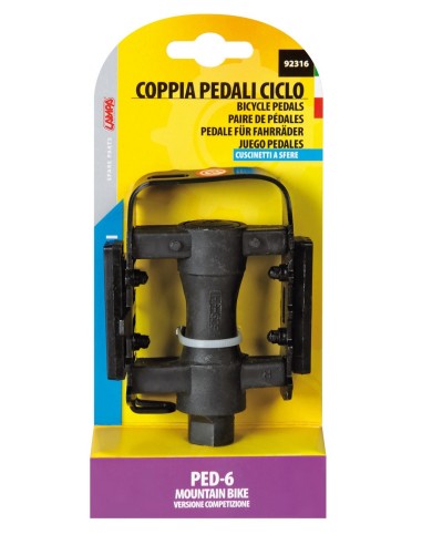 CP.PEDALI IN ACCIAIO E RESINA BICI PD-6 C/SFERE