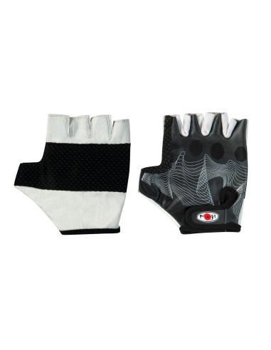 GUANTI BIKER-PRO TG.-M- PELLE E LYCRA