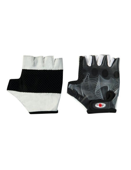 GUANTI BIKER-PRO TG.-M- PELLE E LYCRA