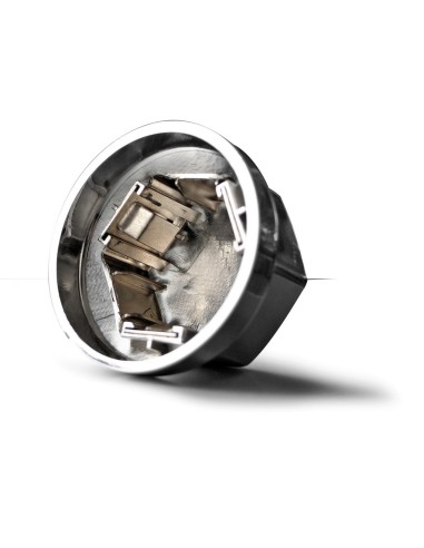 SET 10 PZ COPRIBULLONI CHROME LOOK UNIVERSALI