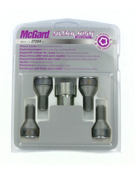 BULLONI ANTIFURTO MCGARD M12X1,5 ULTRA LIGHT