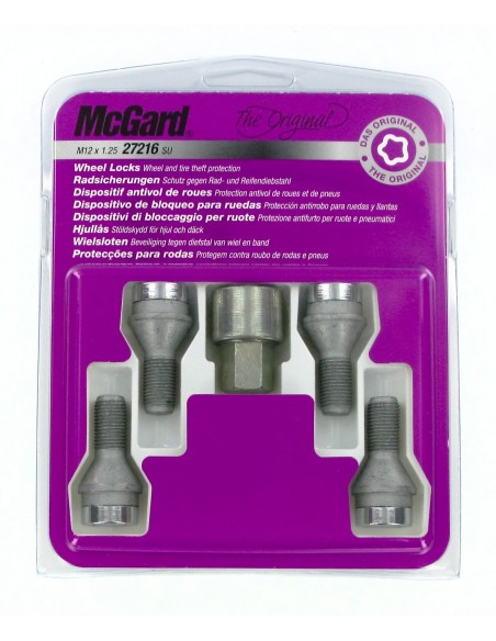 BULLONI ANTIFURTO MCGARD M12X1,25
