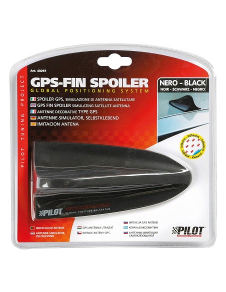 IMITAZIONE ANTENNA ADESIV.PINNA NERA