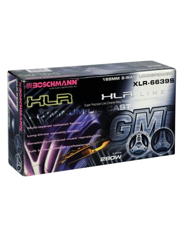 CP.CASSE AUTORADIO 3 VIE DIAM.169 XLR-6639S