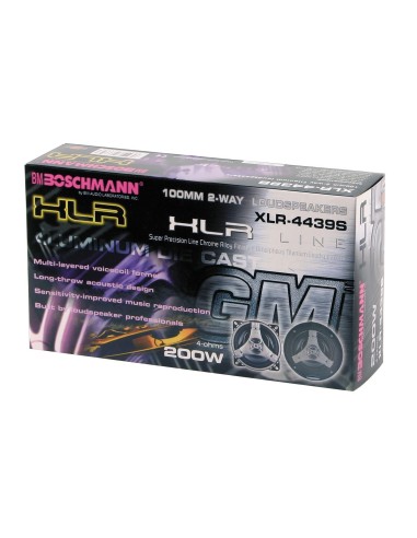 CP.ALTOPARLANTI 2 VIE DIAM.100 XLR-4439S