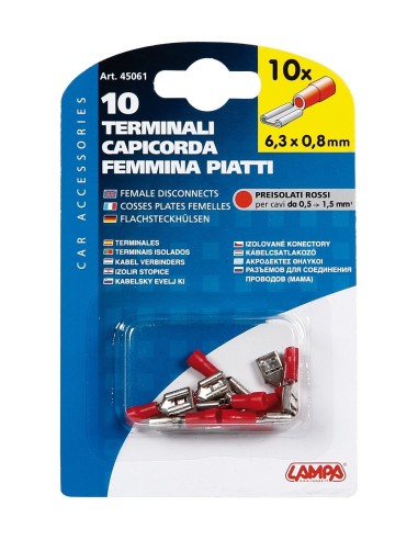 CAPICORDA PIATTI FEMM.ROS.PZ.10