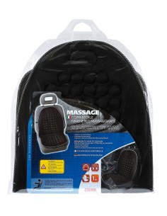 SCHIENALE MAGNETICO -MASSAGE-NERO 2