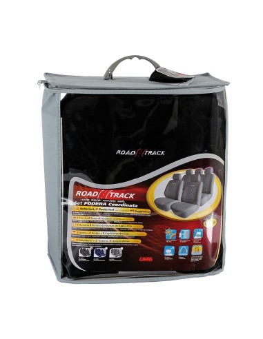 SET COPRISEDIL.FODERA -ROAD-TRACK- NERA COORDINATA