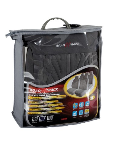 SET COPRISEDILE FODERA -ROAD-TRACK- GRIGIA COORD.