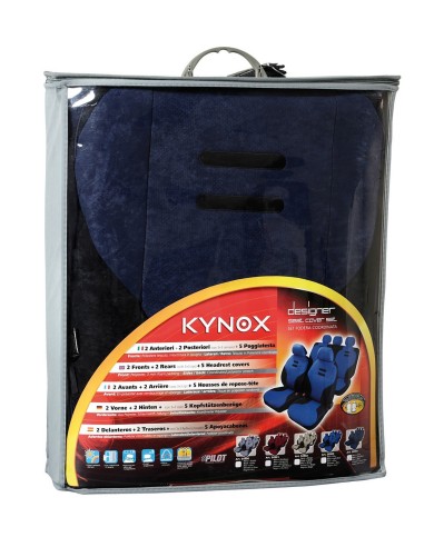 SR.FODERE -KYNOX- NERO+AVIO 2 ANT+2 POST+5 POGGIA