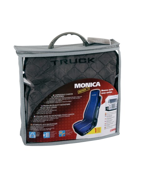 COPRISEDILE-MONICA-GRIGIO IN MICROFIBRA PER CAMION