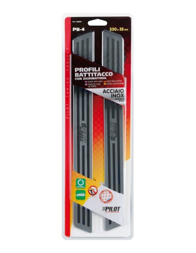 CP.PROFILI BATTIT -INOX- CORTI